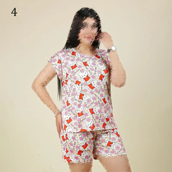 تیشرت شلوارک زنانه 002