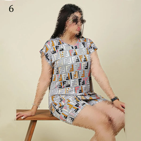 تیشرت شلوارک زنانه 002