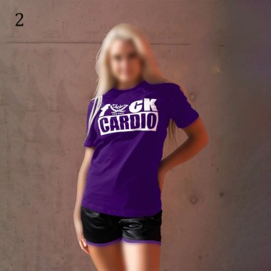 ست تیشرت شورتک CARDIO زنانه 2577 2