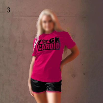 ست تیشرت شورتک CARDIO زنانه 2577
