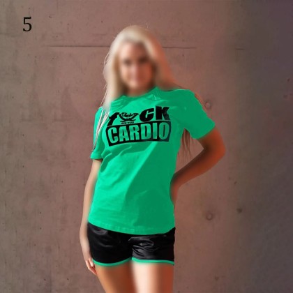 ست تیشرت شورتک CARDIO زنانه 2577