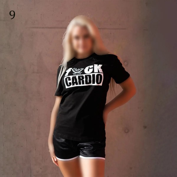 ست تیشرت شورتک CARDIO زنانه 2577