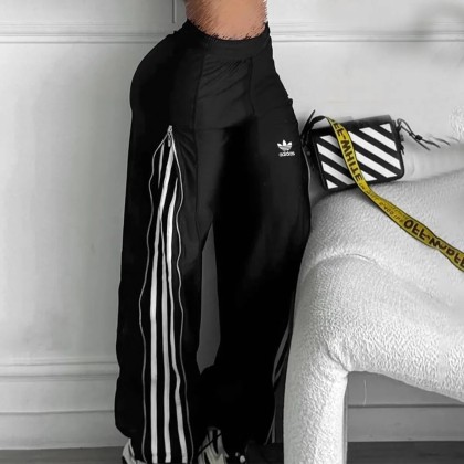 شلوار بگ زیپدار adidas زنانه 697