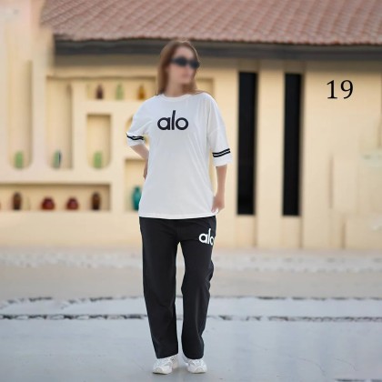 ست تیشرت شلوار لش زنانه 00881