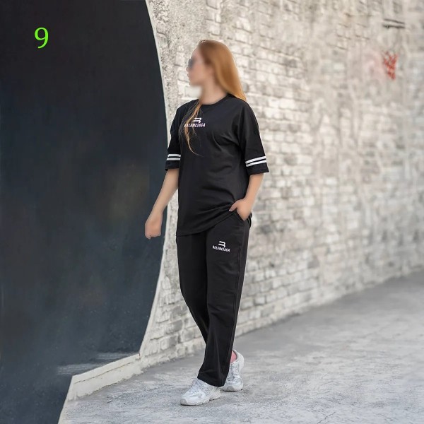 ست تیشرت شلوار لش زنانه 00882