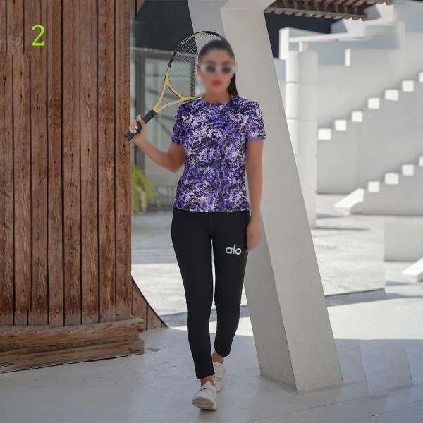 ست تیشرت و شلوار ALO زنانه 8217