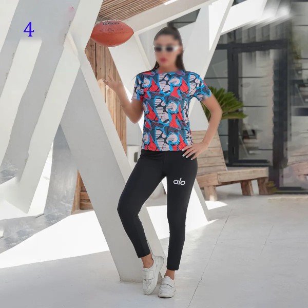 ست تیشرت و شلوار ALO زنانه 8217