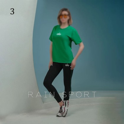 ست تیشرت شلوار اسپرت ورزشی زنانه 4154