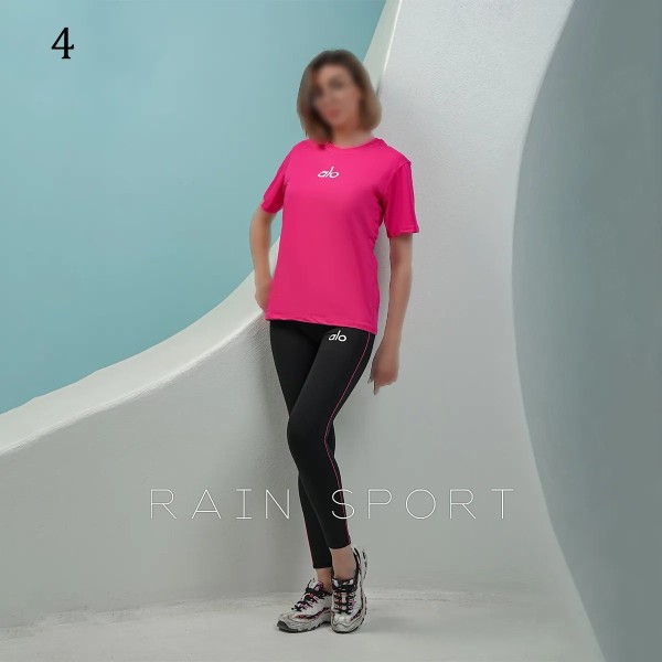 ست تیشرت شلوار اسپرت ورزشی زنانه 4154