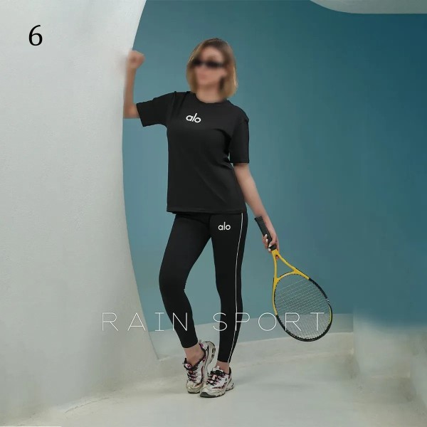 ست تیشرت شلوار اسپرت ورزشی زنانه 4154