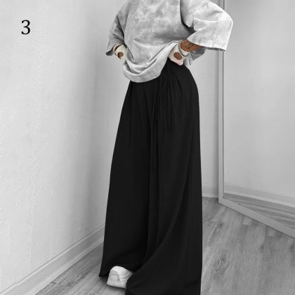 شلوار فول بگ پیله دار زنانه 1498