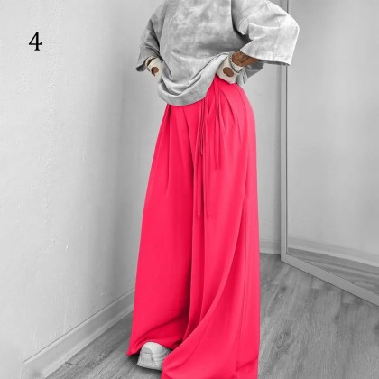 شلوار فول بگ پیله دار زنانه 1498