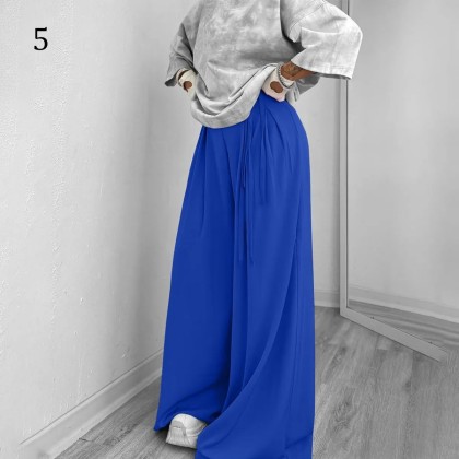 شلوار فول بگ پیله دار زنانه 1498