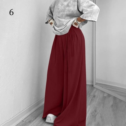 شلوار فول بگ پیله دار زنانه 1498