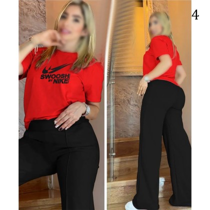 ست تیشرت شلوار بگ NIKE بیگ سایز زنانه 2590