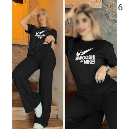 ست تیشرت شلوار بگ NIKE بیگ سایز زنانه 2590
