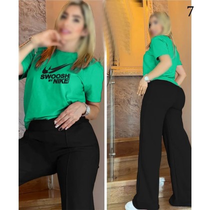 ست تیشرت شلوار بگ NIKE بیگ سایز زنانه 2590