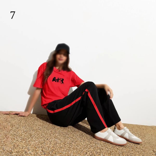 ست تیشرت شلوار بگ AIR NIKE زنانه 2624