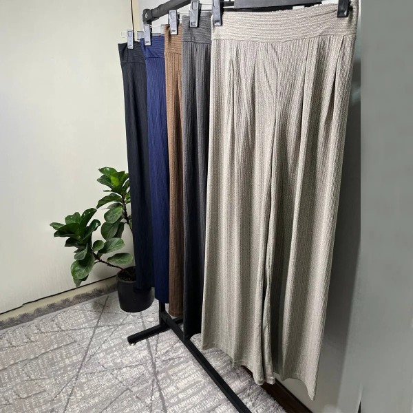 شلوار بگ تابستونی کریشه زنانه 48683