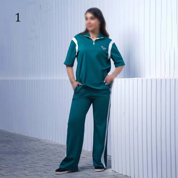 ست اسپرت تیشرت شلوار زنانه 90914