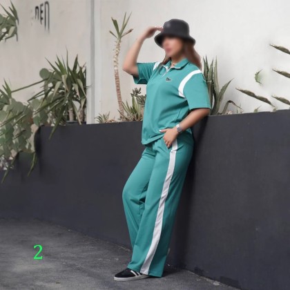 ست اسپرت تیشرت شلوار زنانه 90914