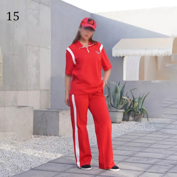 ست اسپرت تیشرت شلوار زنانه 90914