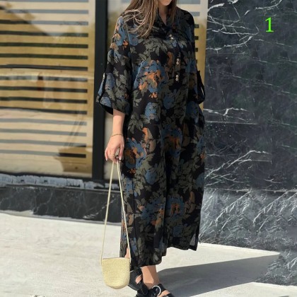 کفتان گلدار زنانه 021103