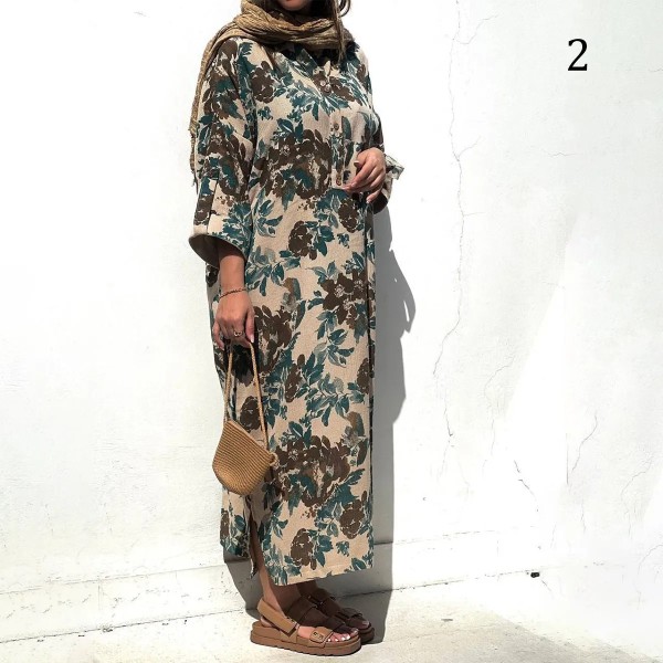 کفتان گلدار زنانه 021103