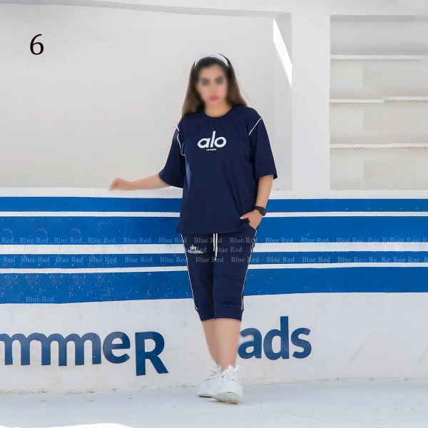 تیشرت و شلوارک زنانه 80001