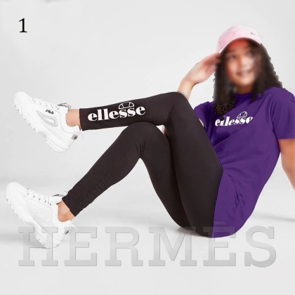 ست بلوز شلوار آستین کوتاه ellesse زنانه 1510