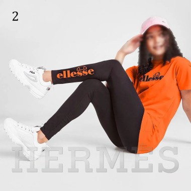 ست بلوز شلوار آستین کوتاه ellesse زنانه 1510 2