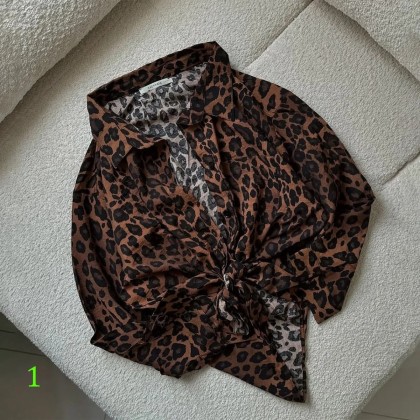 شومیز پلنگی زنانه 70699