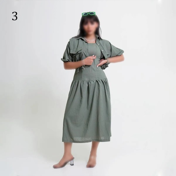 ست کت و‌سارافون زنانه 35892