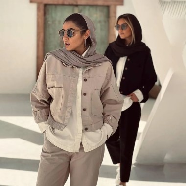 ست کت شومیز شلوار مام استایل زنانه 2