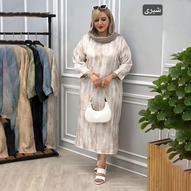 پیراهن یقه کوبایی زنانه 27624 2