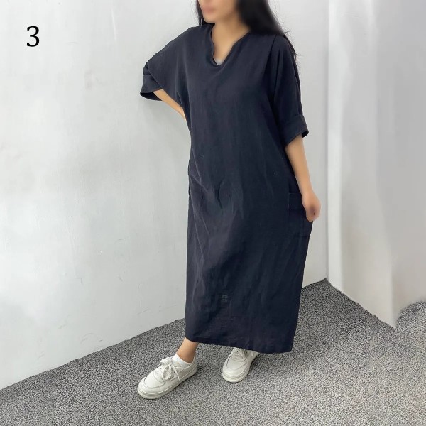 كفتان لينن ايتاليايی زنانه 88993