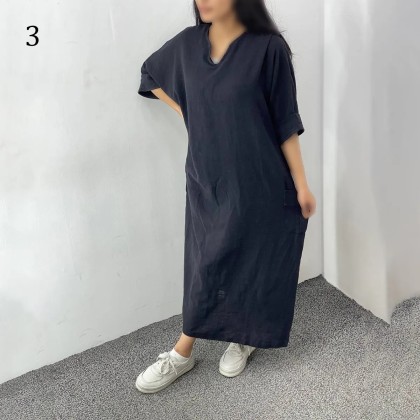 كفتان لينن ايتاليايی زنانه 88993