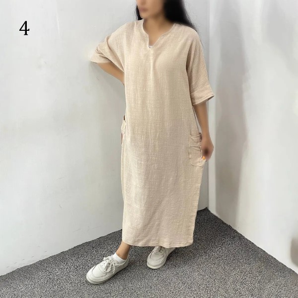 كفتان لينن ايتاليايی زنانه 88993