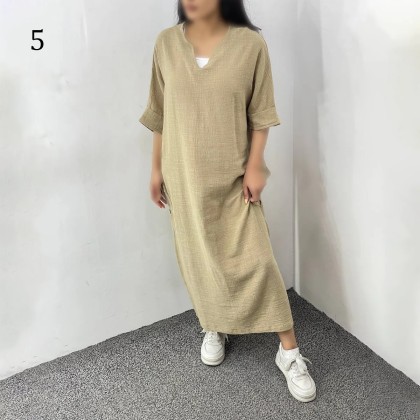 كفتان لينن ايتاليايی زنانه 88993