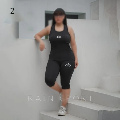 تاپ شلوارک ورزشی زنانه سایز بزرگ 4136