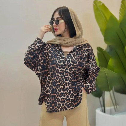 شومیز پلنگی زنانه 93483