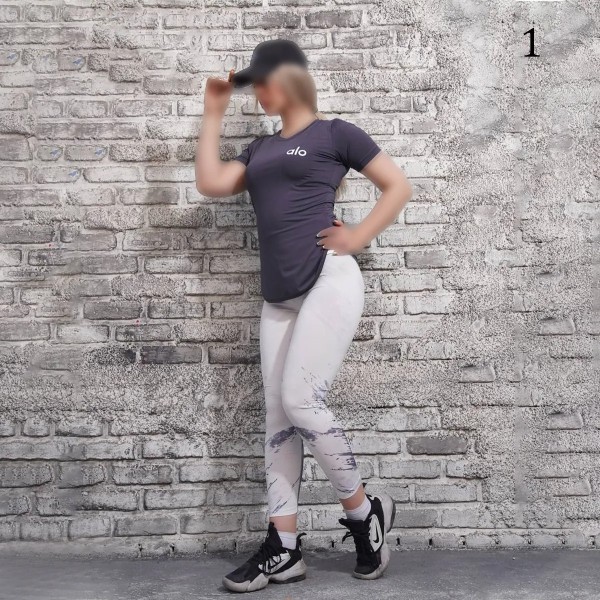 ست باشگاهی تیشرت لگ فلت زنانه 798P