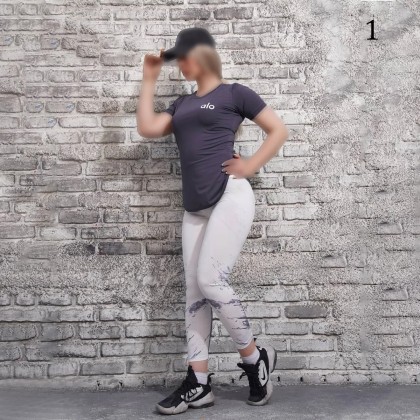 ست باشگاهی تیشرت لگ فلت زنانه 798P