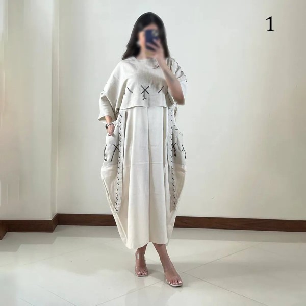 کفتان دو تیکه شلال دوزی زنانه 3114
