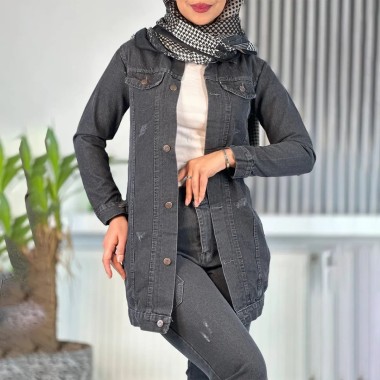کت جین زنانه 25712 2