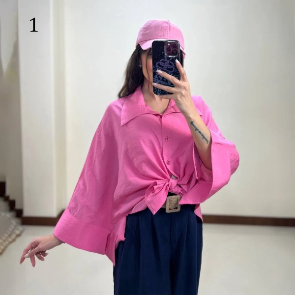 شومیز پری سیلک زنانه 3116