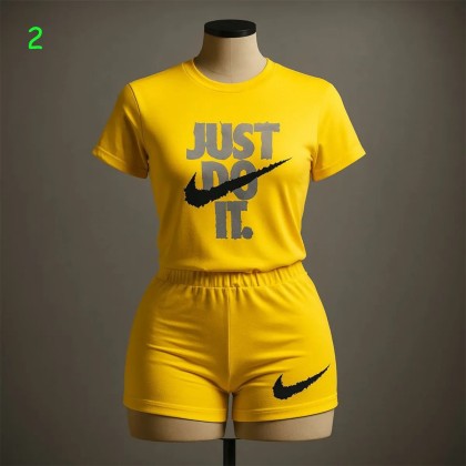 ست بلوز شلوارک  BIG NIKE زنانه 2578