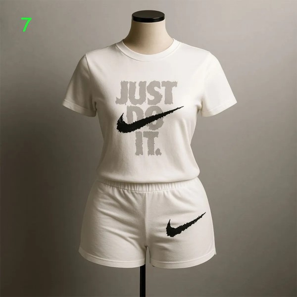 ست بلوز شلوارک  BIG NIKE زنانه 2578