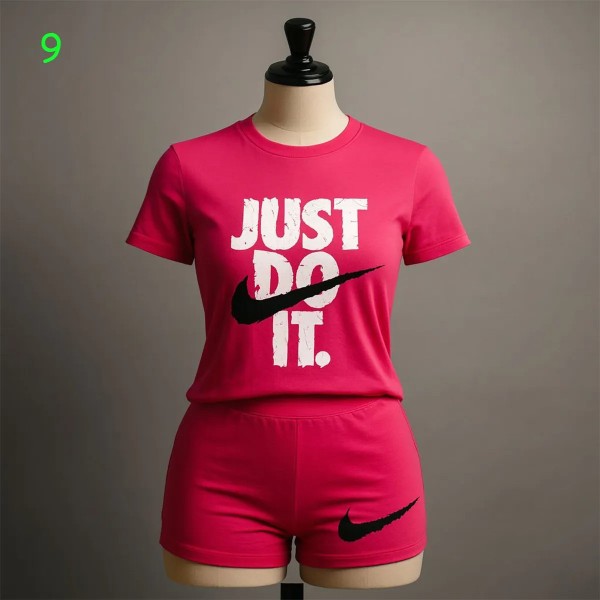 ست بلوز شلوارک  BIG NIKE زنانه 2578