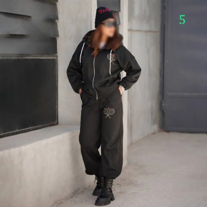 ست سویشرت شلوار فول بگ زنانه 50461